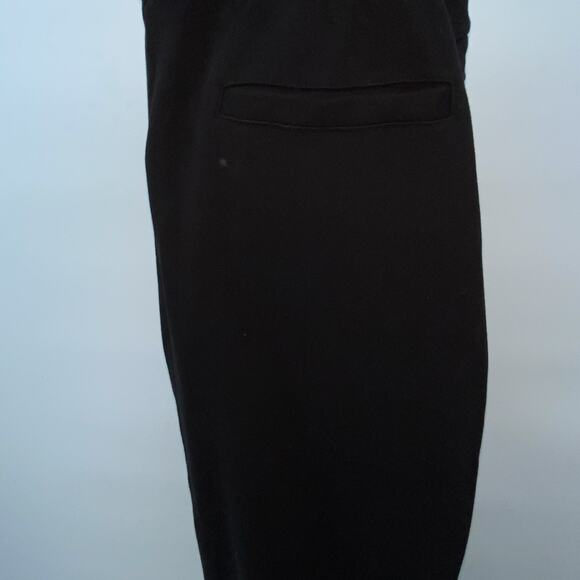 Armani Exchange Black Sweatpants With Gold Embroidered Logo SZ LARGE - Picture 7 of 15